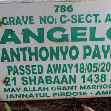PAYNE Angelo Anthonyo -2017