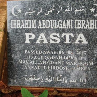 PASTA Ibrahim Abdulgani Ibrahim -2017