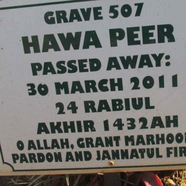 PEER Hawa -2011
