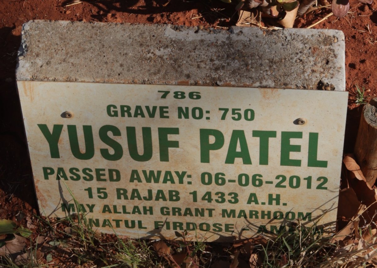 PATEL Yusuf -2012