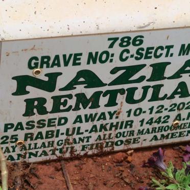 REMTULA Nazia -2020