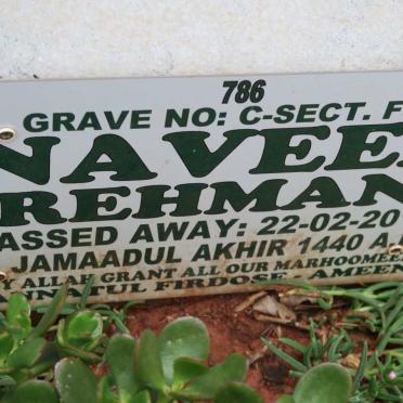 REHMAN Naveed -2019