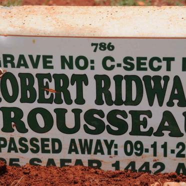 ROUSSEAU Robert Ridwaan -2020