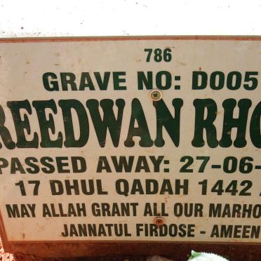 RHODA Reedwan -2021