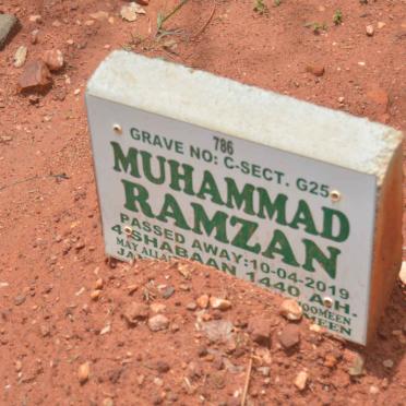 RAMZAN Muhammad -2019