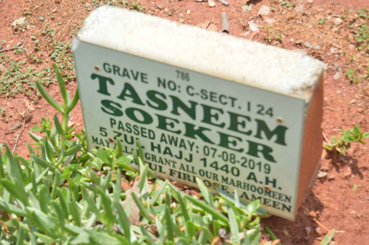 SOEKER Tasneem -2019
