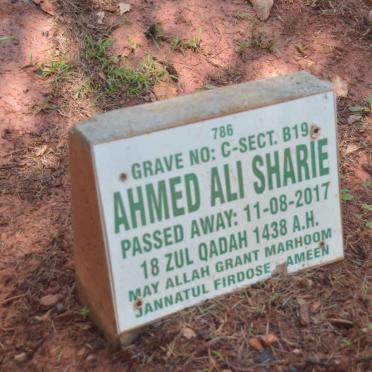 SHARIE Ahmed Ali -2017