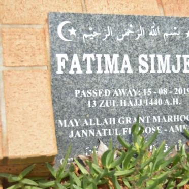 SIMJEE Fatima -2019