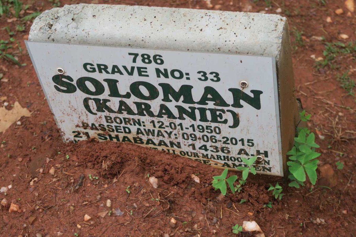 SOLOMAN Karanie 1950-2015