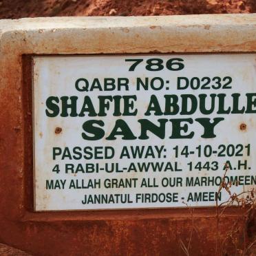 SANEY Shafie Abdulle -2021