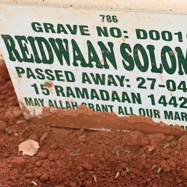 SOLOMONS Reidwaan -2021