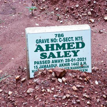 SALEY Ahmed -2021