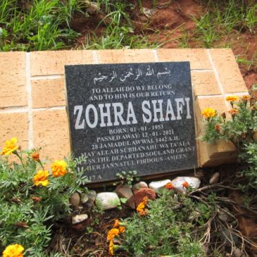 SHAFI Zohra 1953-2021