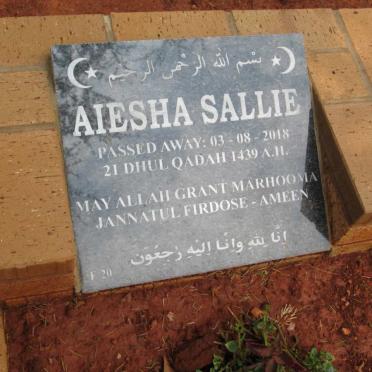 SALLIE Aiesha -2018