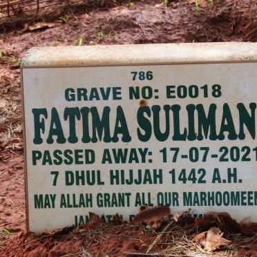 SULIMAN Fatima -2021