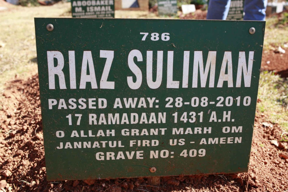 SULIMAN Riaz -2010