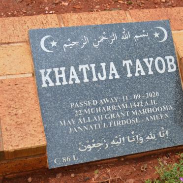 TAYOB Khatija -2020