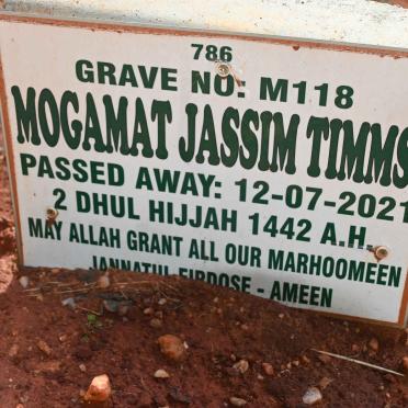 TIMMS Mogamat Jassim -2021