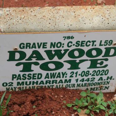 TOYE Dawood -2020