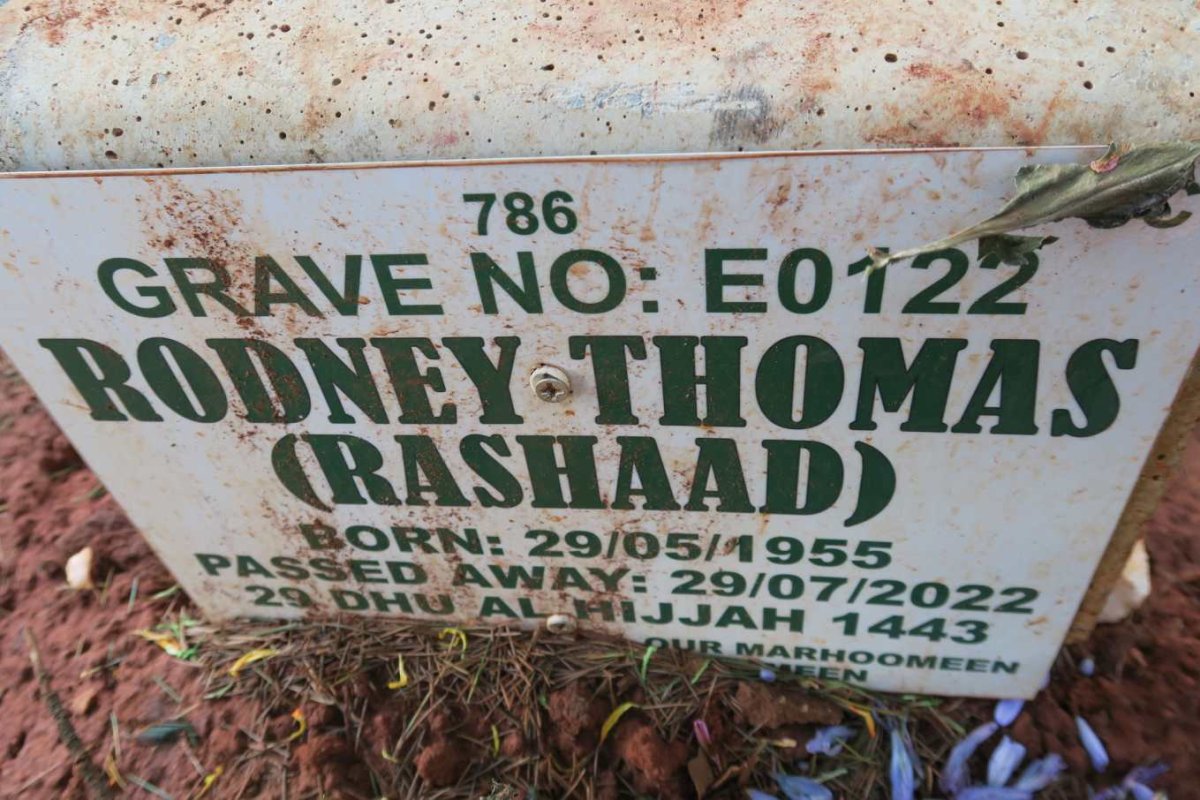 THOMAS Rodney 1955-2022