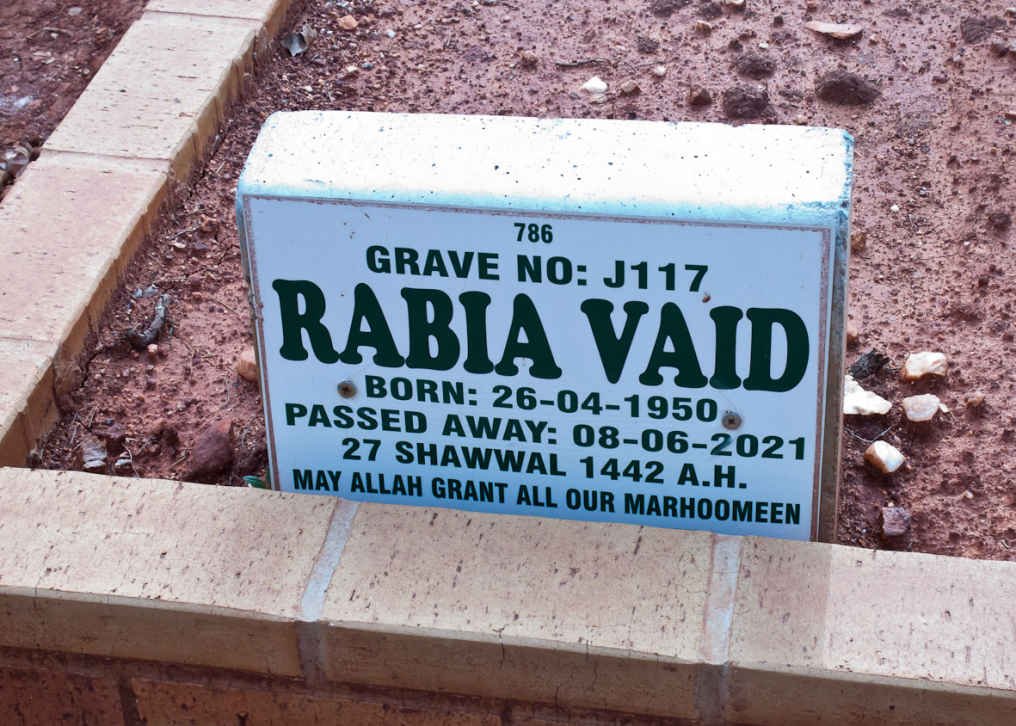 VAID Rabia 1950-2021