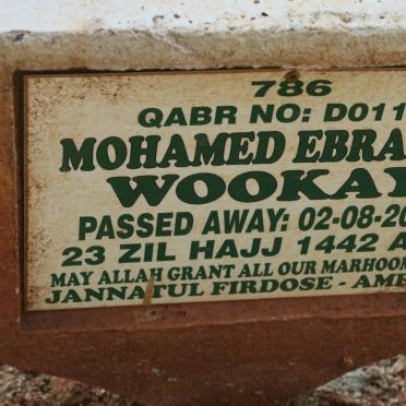 WOOKAY Mohamed Ebrahim -2021