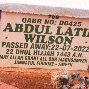 WILSON Abdul Latif -2022
