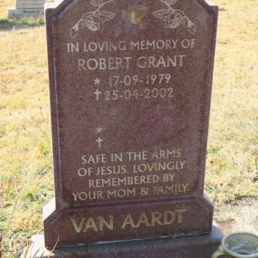 AARDT Robert Grant, van 1979-2002