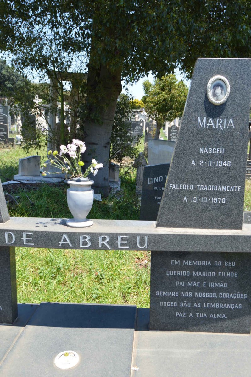 ABREU Gabriel, de 1936-2006 &amp; Aldora Teixeira 1946-1987 :: DE ABREU Maria 1946-1978