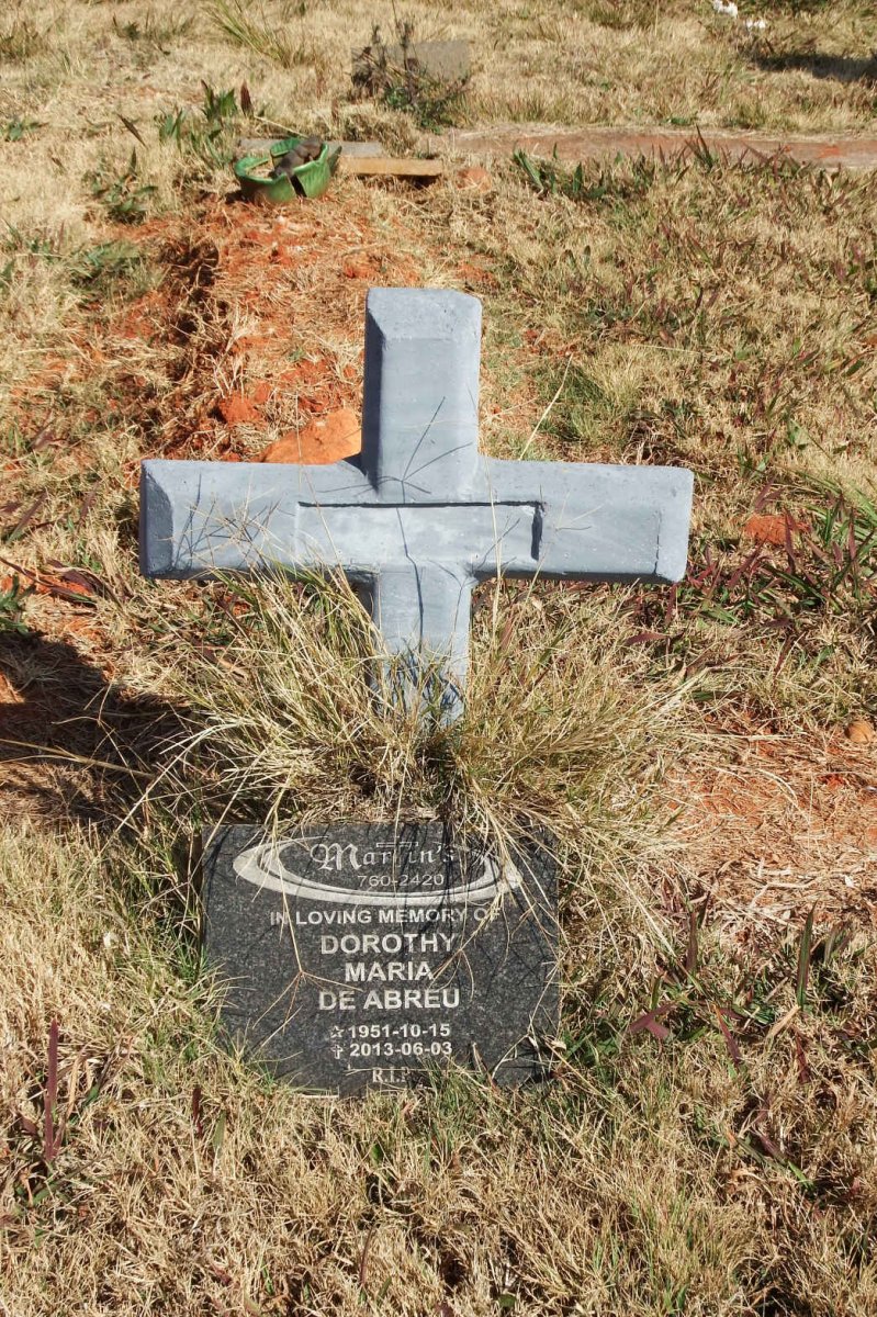 ABREU Dorothy Maria, de 1951-2013