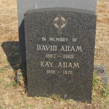 ADAM David 1887-1969 &amp; Kay 1891-1972