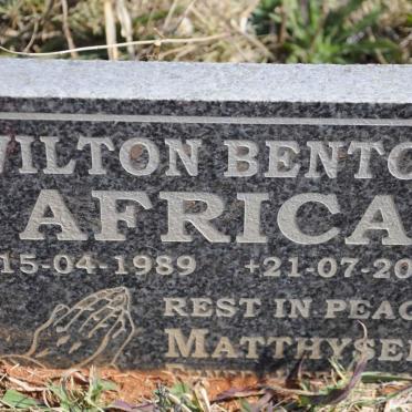 AFRICA Wilton Benton 1989-2020