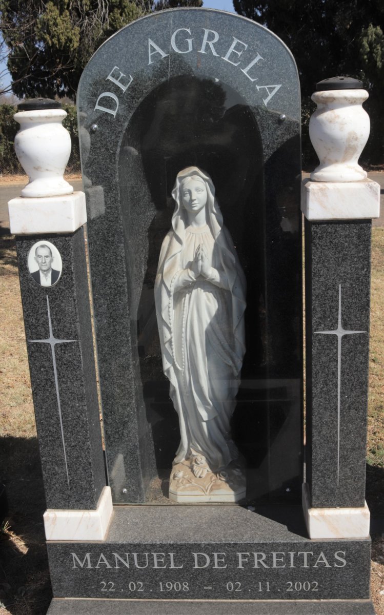 AGRELA Manuel De Freitas, de 1908-2002
