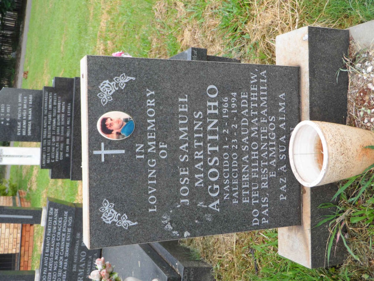 AGOSTINHO José Samuel Martins 1966-1994