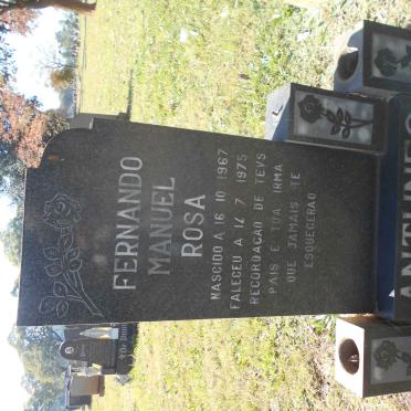 ANTUNES Fernando Manuel Rosa 1967-1975
