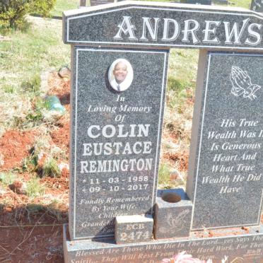 ANDREWS Colin Eustace Remington 1958-2017