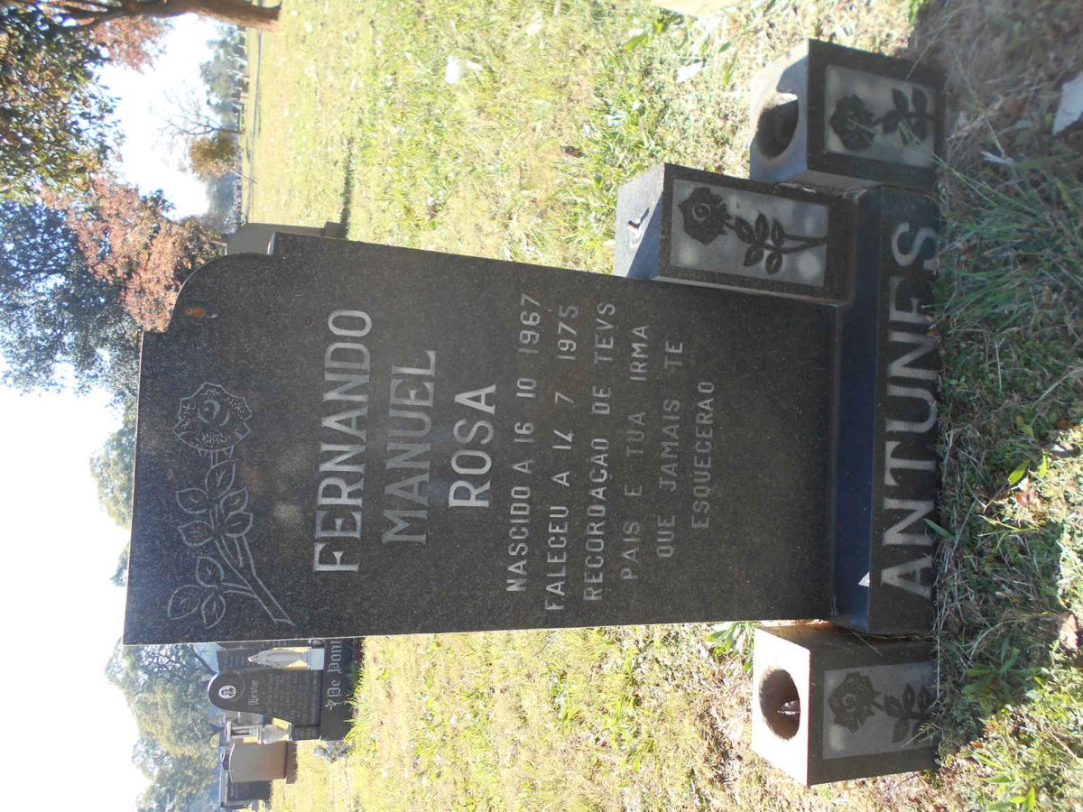 ANTUNES Fernando Manuel Rosa 1967-1975