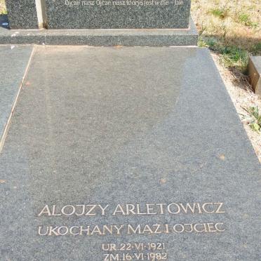 ARLETOWICZ Alojzy 1921-1982