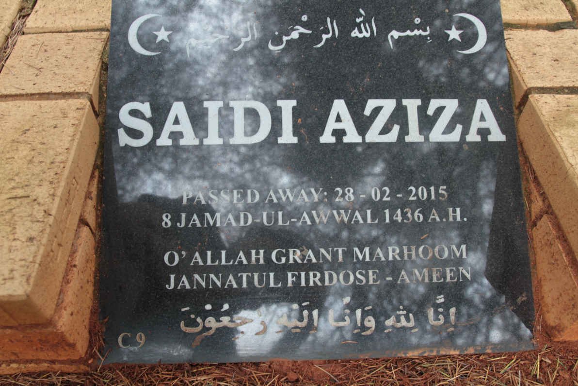 AZIZA Saidi -2015