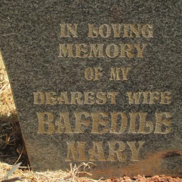 BAFEDILE Mary