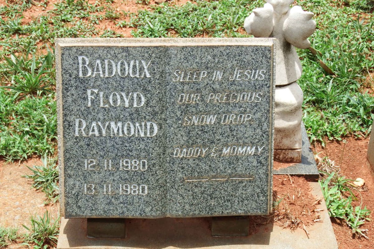 BADOUX Floyd Raymond 1980-1980