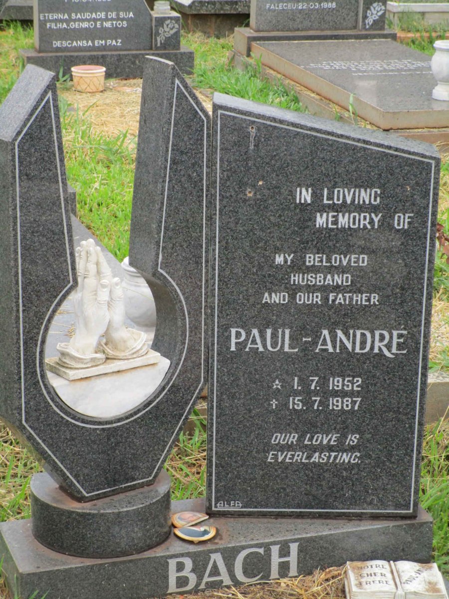 BACH Paul-Andre 1952-1987