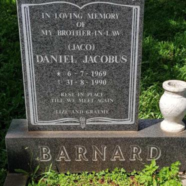 BARNARD Daniel Jacobus 1969-1990