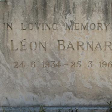 BARNARD Leon 1934-1964