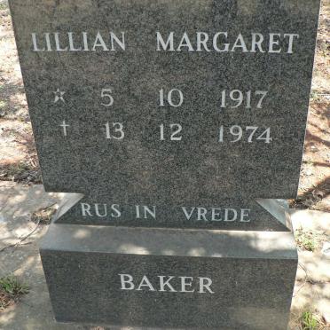 BAKER Lillian Margaret 1917-1974