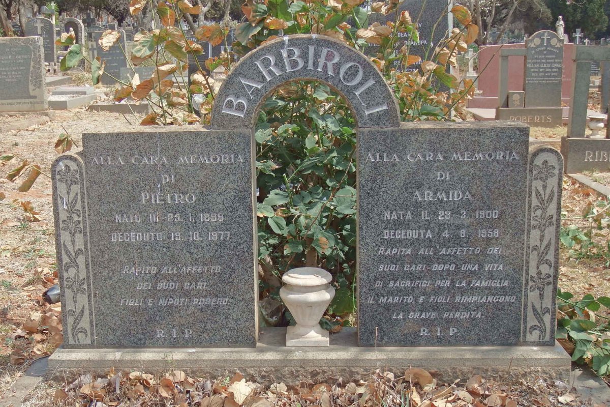 BARBIROLI Pietro 1899-1977 &amp; Armida 1900-1958