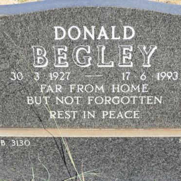 BEGLEY Donald 1927-1993