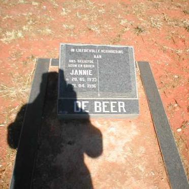 BEER Jannie, de 1973-1996