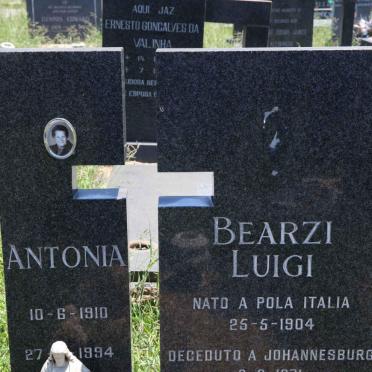 BEARZI Luigi 1904-1971 &amp; Antonia 1910-1994
