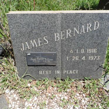 BERNARD James 1916-1973 :: SULLIVAN Jean Frances 1930-2012